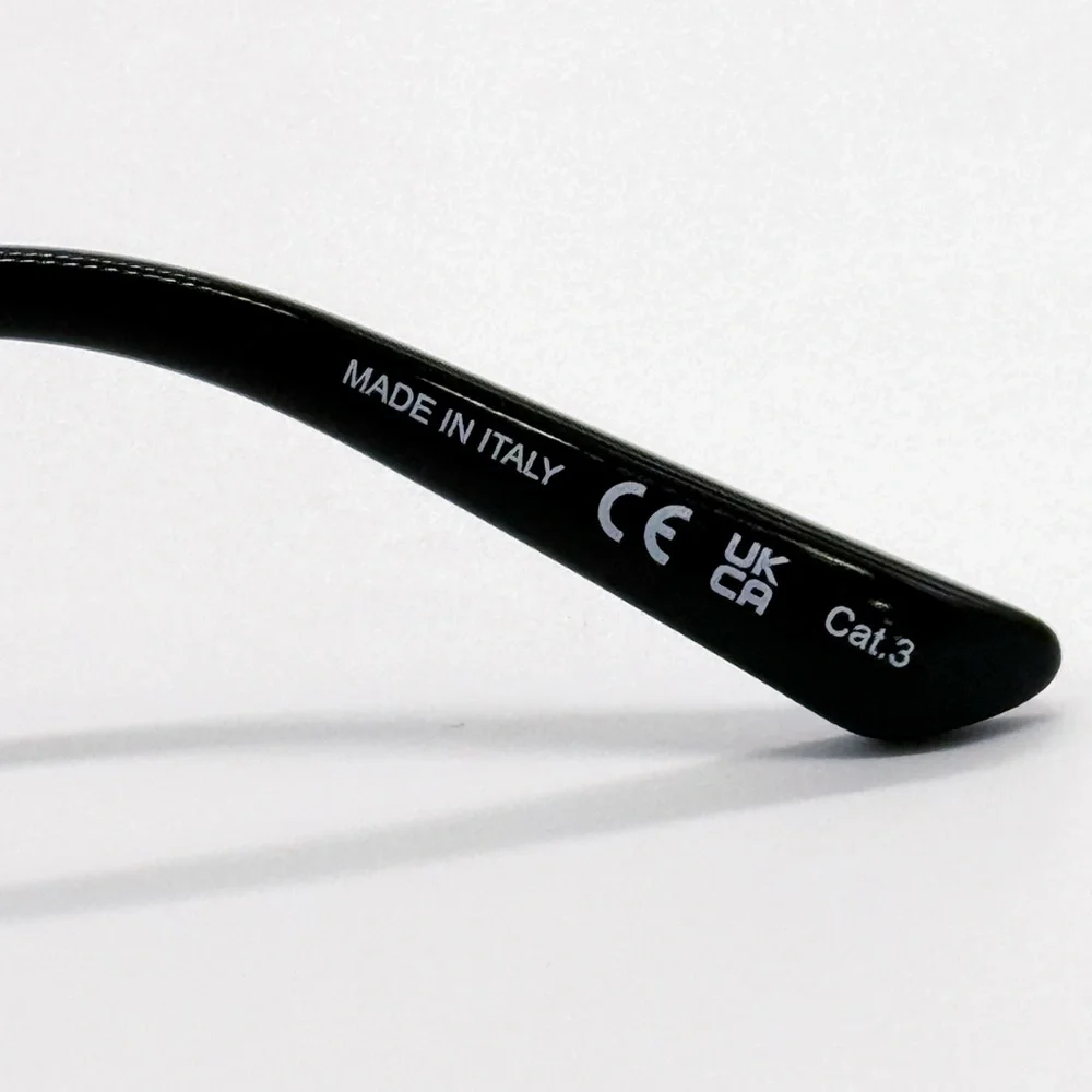 NEW BALENCIAGA BB0245S 001 OVAL BLACK METAL UNISEX SUNGLASSES BALENCIAGA